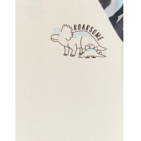 Wonder Nation Toddler Boys Cotton Long Sleeve Top Pajama Pants Set Size 5T - Picture 3 of 4